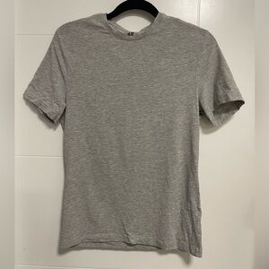 H&M Slim Fit T-shirt, size M, grey color